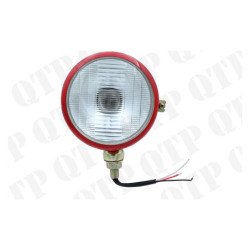 Headlamp Red 35 LH Plain Lens Narrow Back