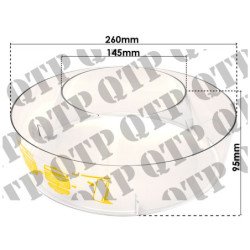 Cuve en verre de préfiltre (Pack de 2)