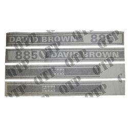 Kit d'autocollants - David Brown 885