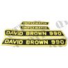 Kit d'autocollants David Brown 990