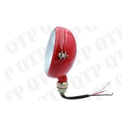 Headlamp Red 35 LH Plain Lens Narrow Back
