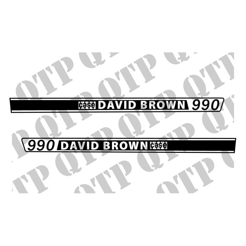 Kit d'autocollants - David Brown 990