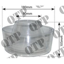 Cuve en verre de préfiltre (Pack de 2)